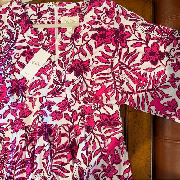 Lilly Pulitzer Roselle Maxi Dress in Elderflower Blossom Size 10 NWT - Picture 5 of 8